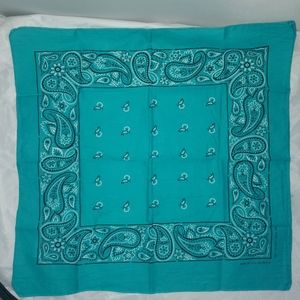 RESERVED Teal bandana